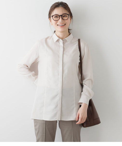 シャインフロークロス 切り替えシャツ