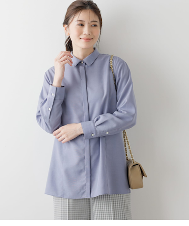 シャインフロークロス 切り替えシャツ