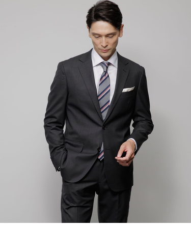 【撥水・ストレッチ・防シワ】BUNGY CLOTH マイクロドビー ジャケット(セットアップ対応)