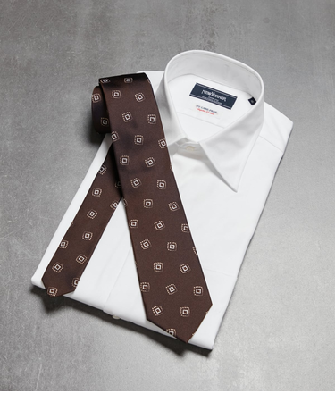 スクエア小紋 ネクタイ