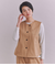 Supima Cotton Chino アシンメトリーベスト