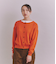 Organic Cotton Wool ショルダー柄ニットカーディガン