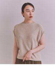Organic Cotton Wool 2WAYニットベスト