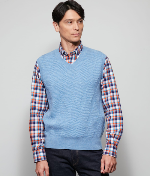 ASSEMBLANC」BRISBANEベンチレーションモックネックプルオーバー｜ナノ