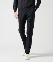 【ウォッシャブル】テトロンウール バーズアイ スラックス