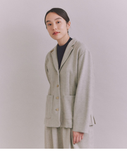 Wool Powerstretch ビッグテーラードジャケット