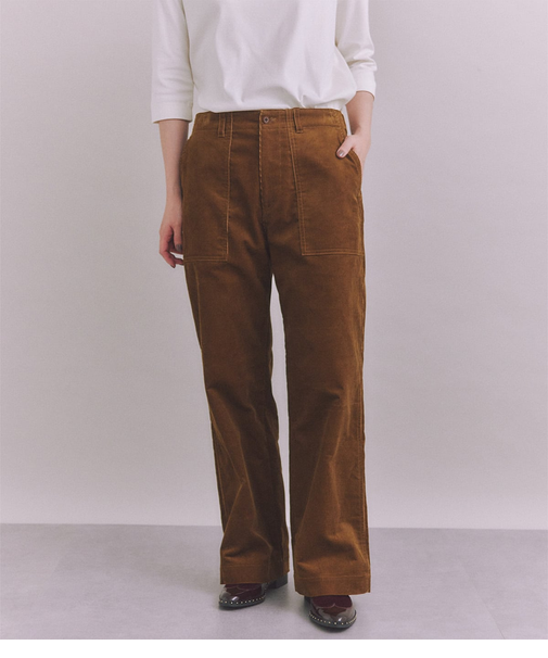 Organic Cotton Corduroy ベイカーパンツ