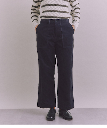 Organic Cotton Corduroy ベイカーパンツ