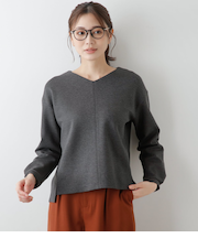 ラグウォームポンチ Vネックプルオーバー