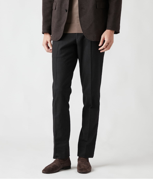 【ストレッチ】ソフトサーモ バーズアイ ウエストアジャストパンツ