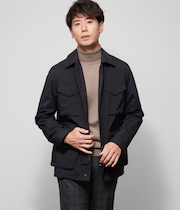 【撥水・透湿・防風】NY ACTIVE ナイロン 3層ボンディング ユーティリティアウター