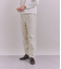Cotton Moleskin タックテーパードパンツ