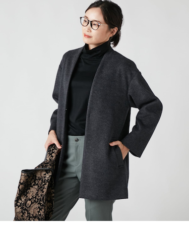 ソフトビーバー コーディガン