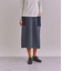 Military Quilted Jacquard リブポケットスカート