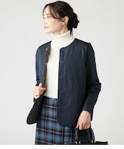 ハイマルチタフタ リバーシブルキルティングコート