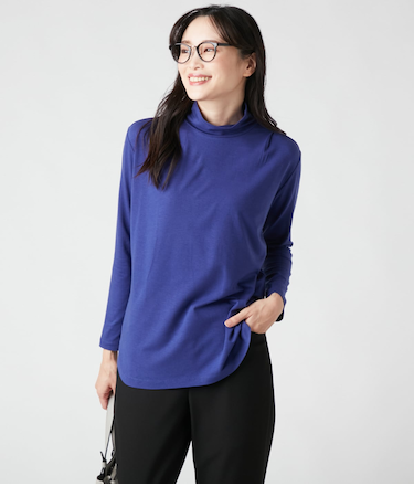 セルヒートベア天竺 ハイネックプルオーバー