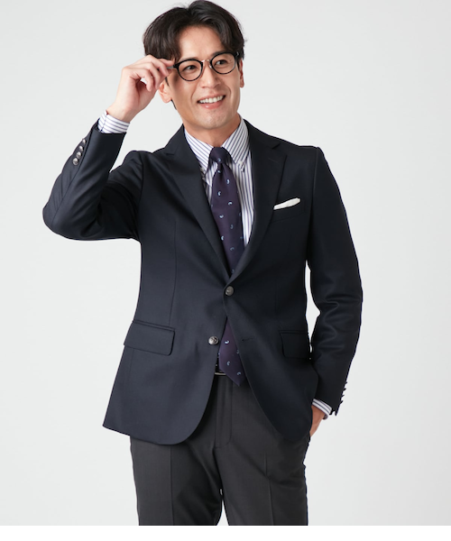 ウールカルゼ ブレザー｜ニューヨーカーの通販｜&mall（アンドモール