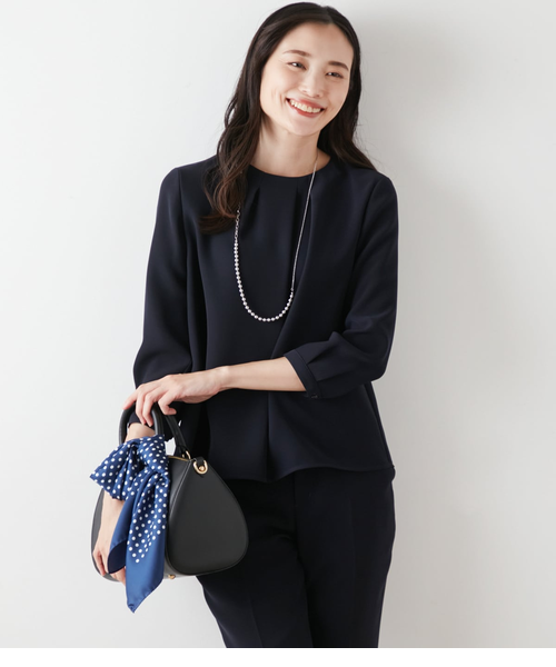 EC only】ラコステパリエンブレムワッペンダブルフェイス鹿の子