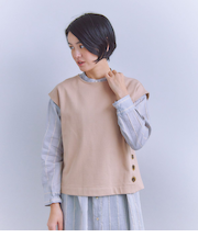 French Terry アシンメトリーベスト