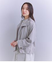 Dry Touch Twill フードポケットブルゾン