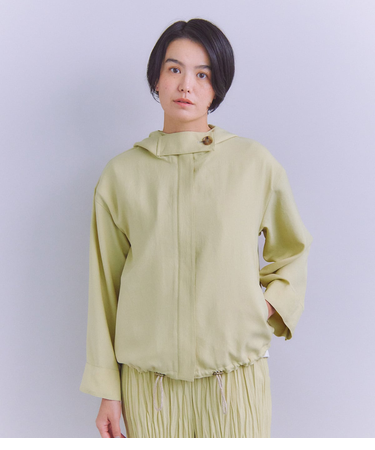 Dry Touch Twill フードポケットブルゾン