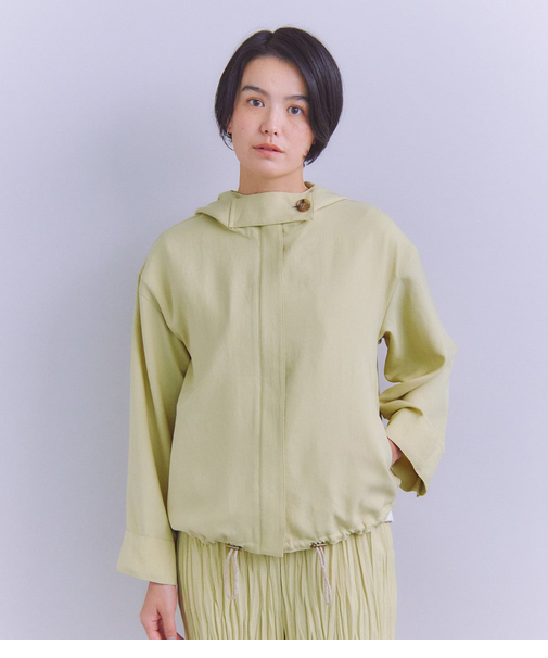 Dry Touch Twill フードポケットブルゾン