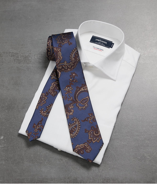 Mantero ペイズリー ネクタイ