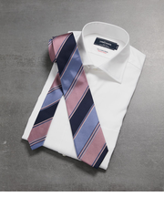 Mantero マルチストライプ ネクタイ