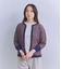 Plating Stitch 2WAYニットカーディガン