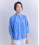 Slab Yarn Cotton Lawn ピンタックギャザーブラウス