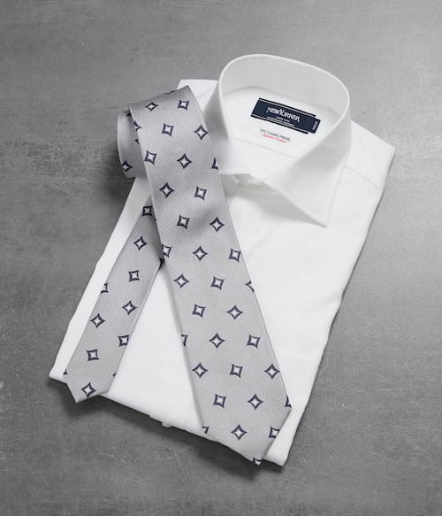 Classico Seta カラージオメトリック ネクタイ｜ニューヨーカーの通販