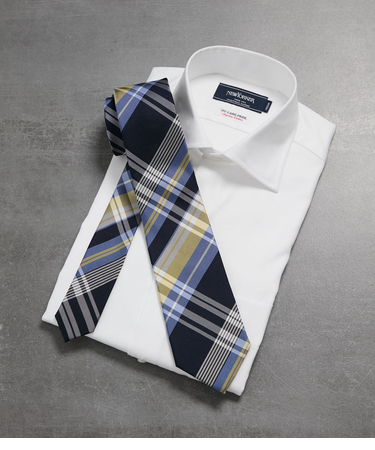 ペールカラーチェック ネクタイ