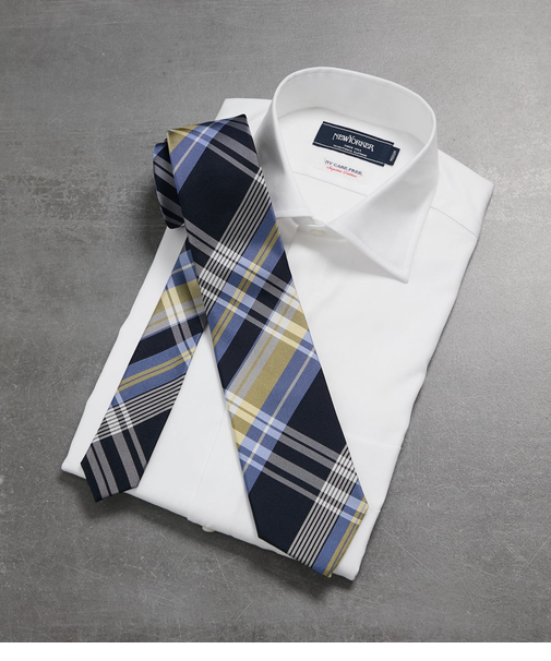 ペールカラーチェック ネクタイ