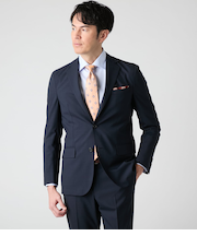 【防シワ・ストレッチ・ウォッシャブル】TRAVEL COMFORT ハイストレッチ ピンチェック スーツ