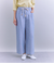 Linen Chambray ドロストサイドポケットパンツ