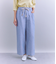 Linen Chambray ドロストサイドポケットパンツ