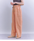 Linen Chambray ドロストサイドポケットパンツ