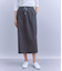 Luster Soft Jersey アシンメトリースリットスカート