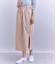 Luster Soft Jersey アシンメトリースリットスカート