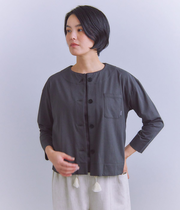 Luster Soft Jersey クルーネックカーディガン