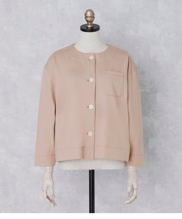 Luster Soft Jersey クルーネックカーディガン