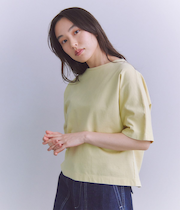 ［ALBINI］Parallel Jersey ヤッコスリーブ半袖Tシャツ