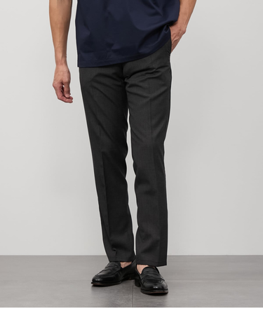 【ウォッシャブル・防シワ】TRAVEL COMFORT SMART MERINO ノータック シャーリングパンツ