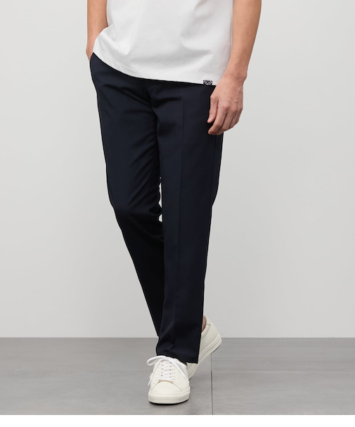 【ウォッシャブル・防シワ】TRAVEL COMFORT SMART MERINO ノータック シャーリングパンツ