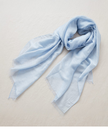 【接触冷感】シルク混無地ストール