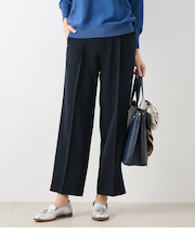 ドライライトツイル 1タックストレートパンツ