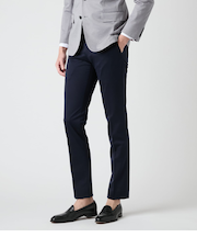 【接触冷感】ピンヘッド ジャージー ウエストアジャストパンツ(セットアップ対応)