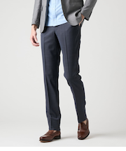 【ウォッシャブル】ピンヘッド ウエストアジャストスラックス