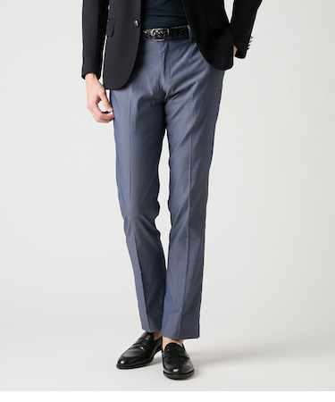 【ストレッチ・吸水速乾・防シワ】COOL COMFORT キシリッシュドビーストレッチ ウエストアジャストパンツ