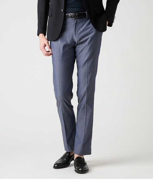 【ストレッチ・吸水速乾・防シワ】COOL COMFORT キシリッシュドビーストレッチ ウエストアジャストパンツ